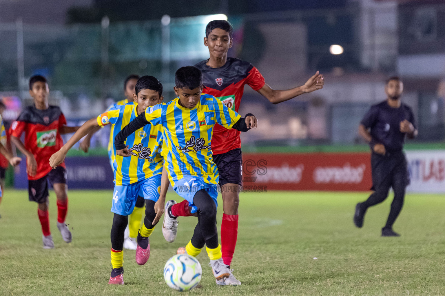 TC vs Valencia  (U12) in Day 5 of Dhivehi Youth League 2024 held at Henveiru Stadium on Friday 29th November 2024. Photos: Shuu Abdul Sattar/ Images.mv