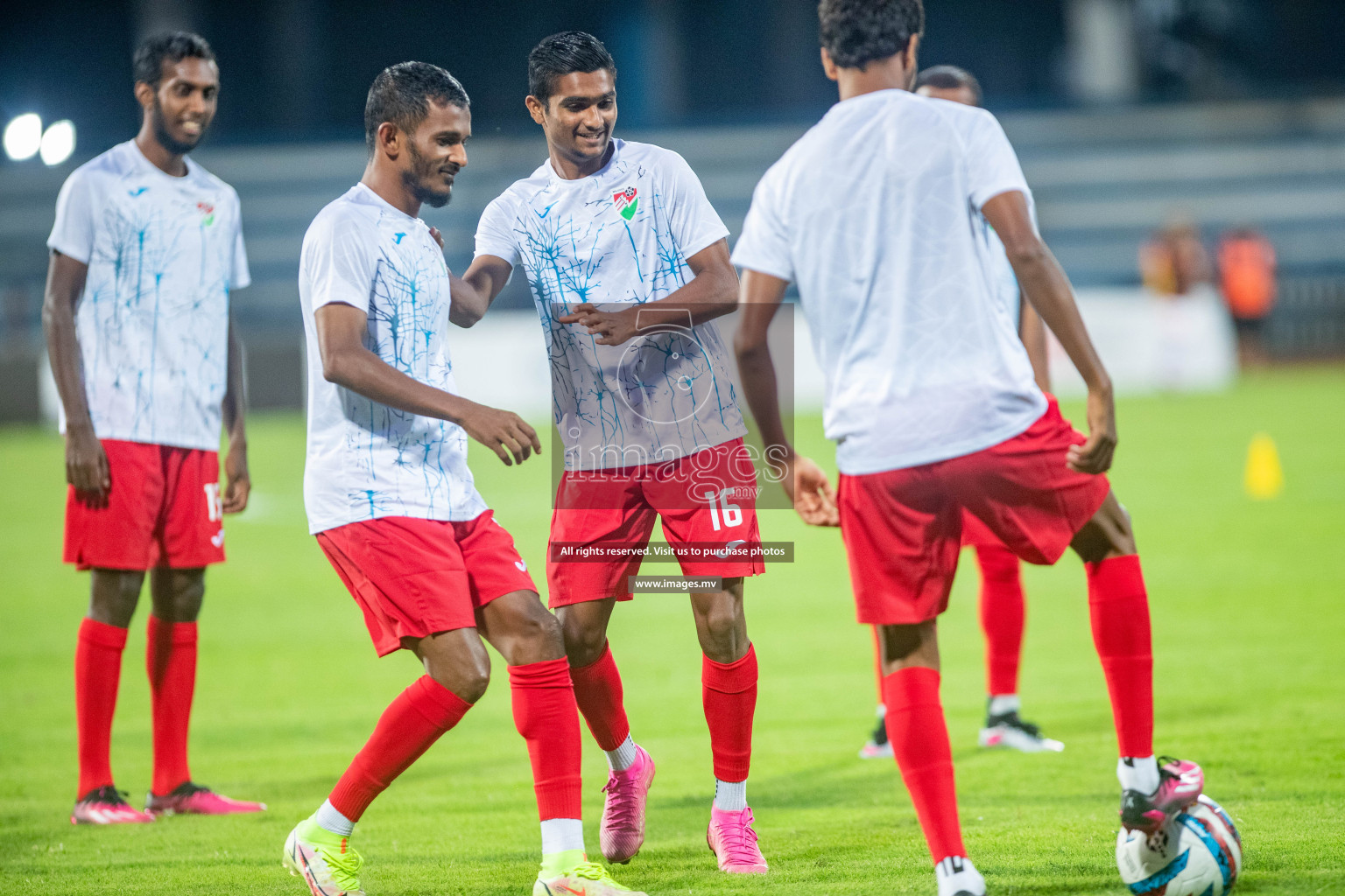 Maldives vs Bhutan in SAFF Championship 2023 held in Sree Kanteerava Stadium, Bengaluru, India, on Wednesday, 22nd June 2023. Photos: Nausham Waheed / images.mv