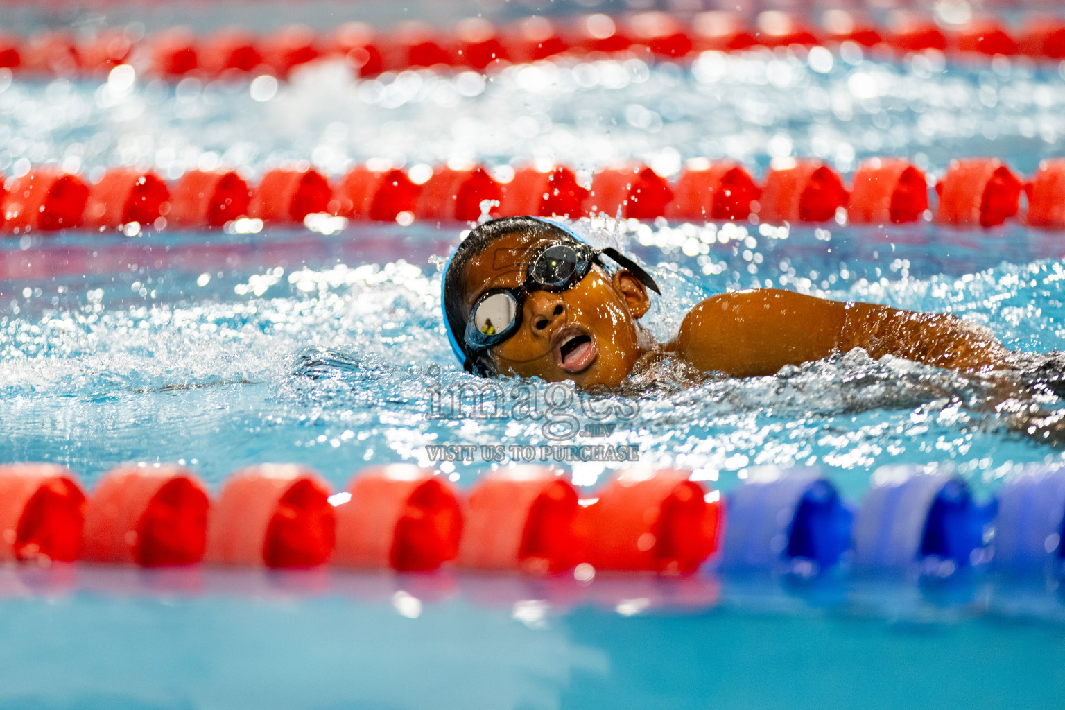 Day 2 of BML 6th National Kids Swimming Kids Festival 2025 held in Hulhumale', Maldives on Tuesday, 4th November 2024. Photos: Hassan Simah / images.mv
