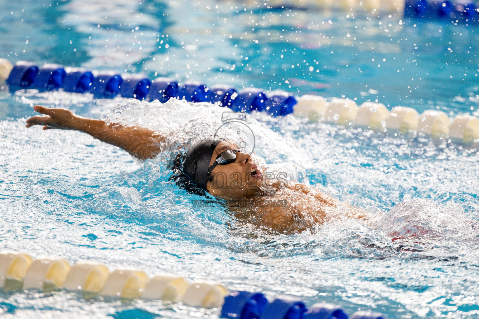 Day 4 of National Swimming Competition 2024 held in Hulhumale', Maldives on Monday, 16th December 2024. 
Photos: Hassan Simah / images.mv