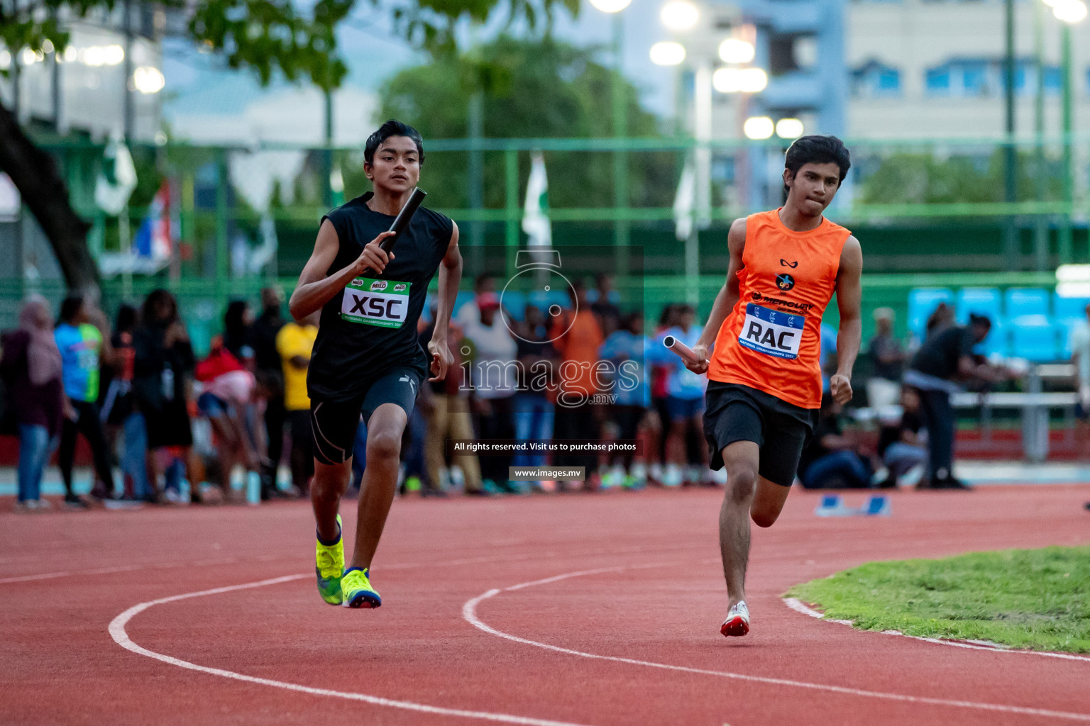 Day 2 of National Athletics Championship 2023 was held in Ekuveni Track at Male', Maldives on Friday, 24th November 2023. Photos: Hassan Simah / images.mv