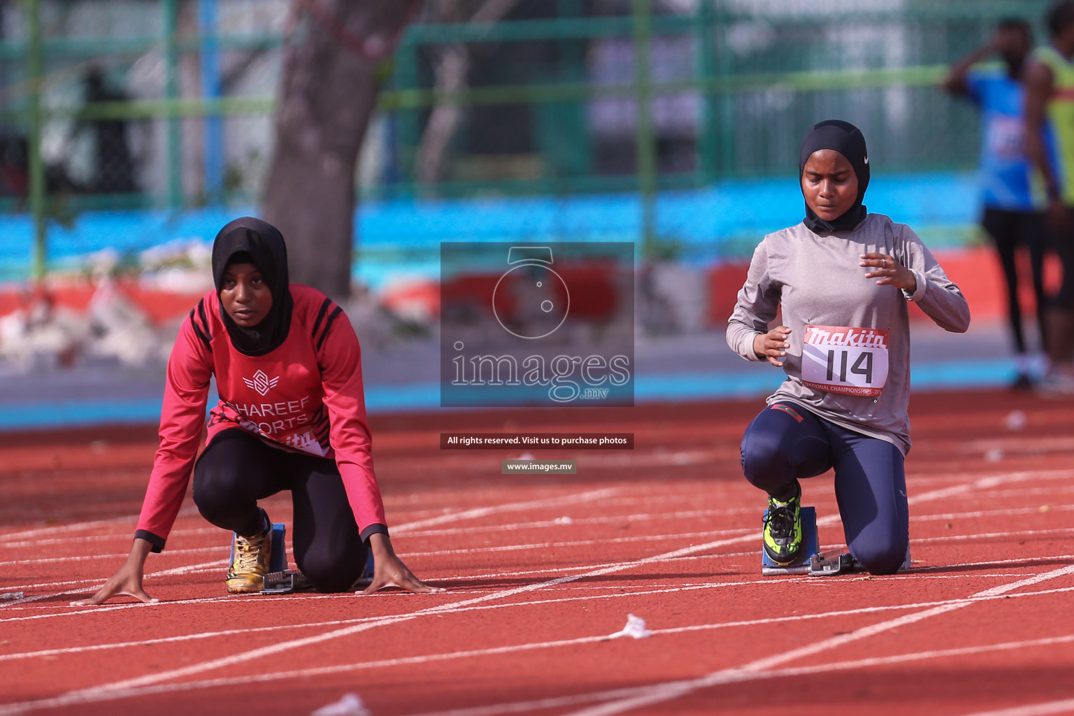 Day 1 from 30th National Athletics Championship 2021 held from 18 - 20 November 2021 in Ekuveni Synthetic Track