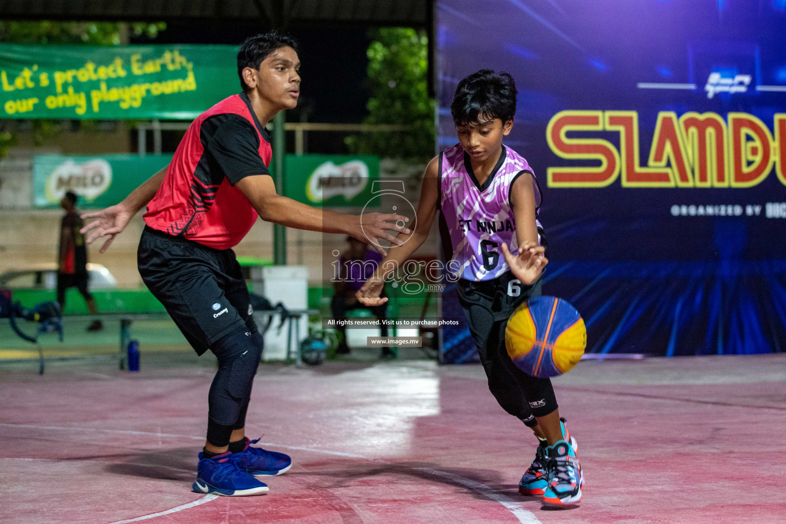 Day3 of Slamdunk by Sosal on 14th April 2023 held in Male'. Photos: Nausham waheed /images.mv