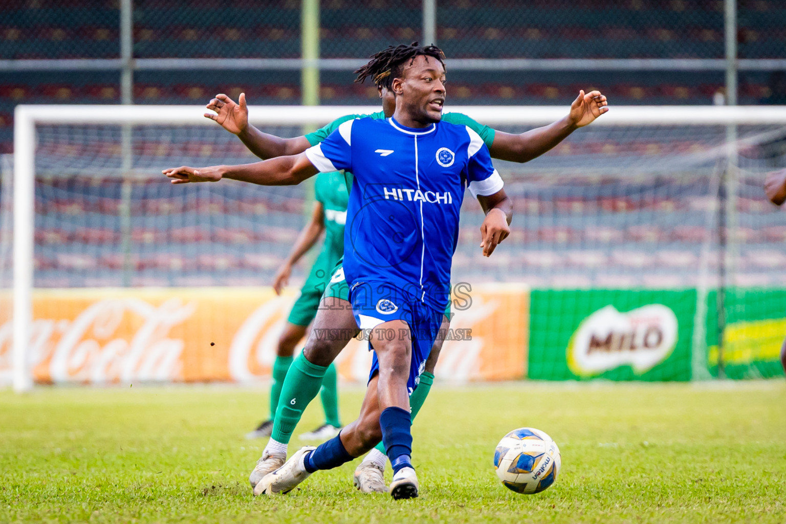 Maziya SRC vs Newradiant Sports Club in the FAM League Cup 2025 held at National Football Stadium, Male', Maldives on Monday, 5th May 2025. Photos By: Nausham Waheed / images.mv