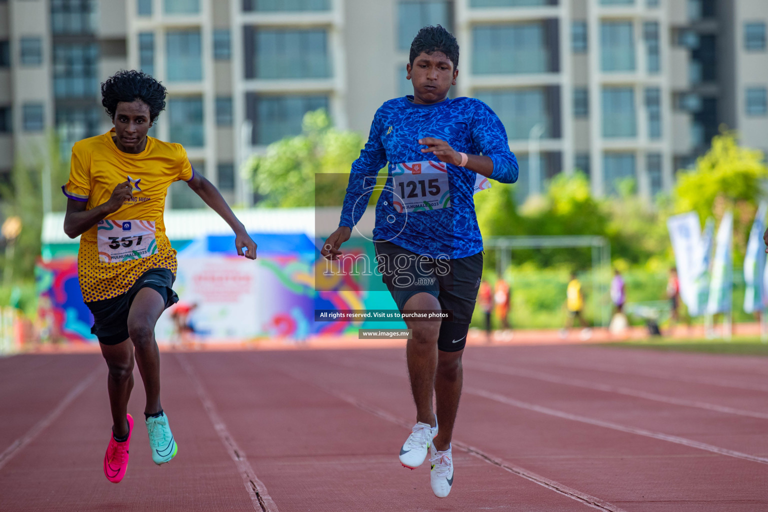 Day two of Inter School Athletics Championship 2023 was held at Hulhumale' Running Track at Hulhumale', Maldives on Sunday, 15th May 2023. Photos: Nausham Waheed / images.mv