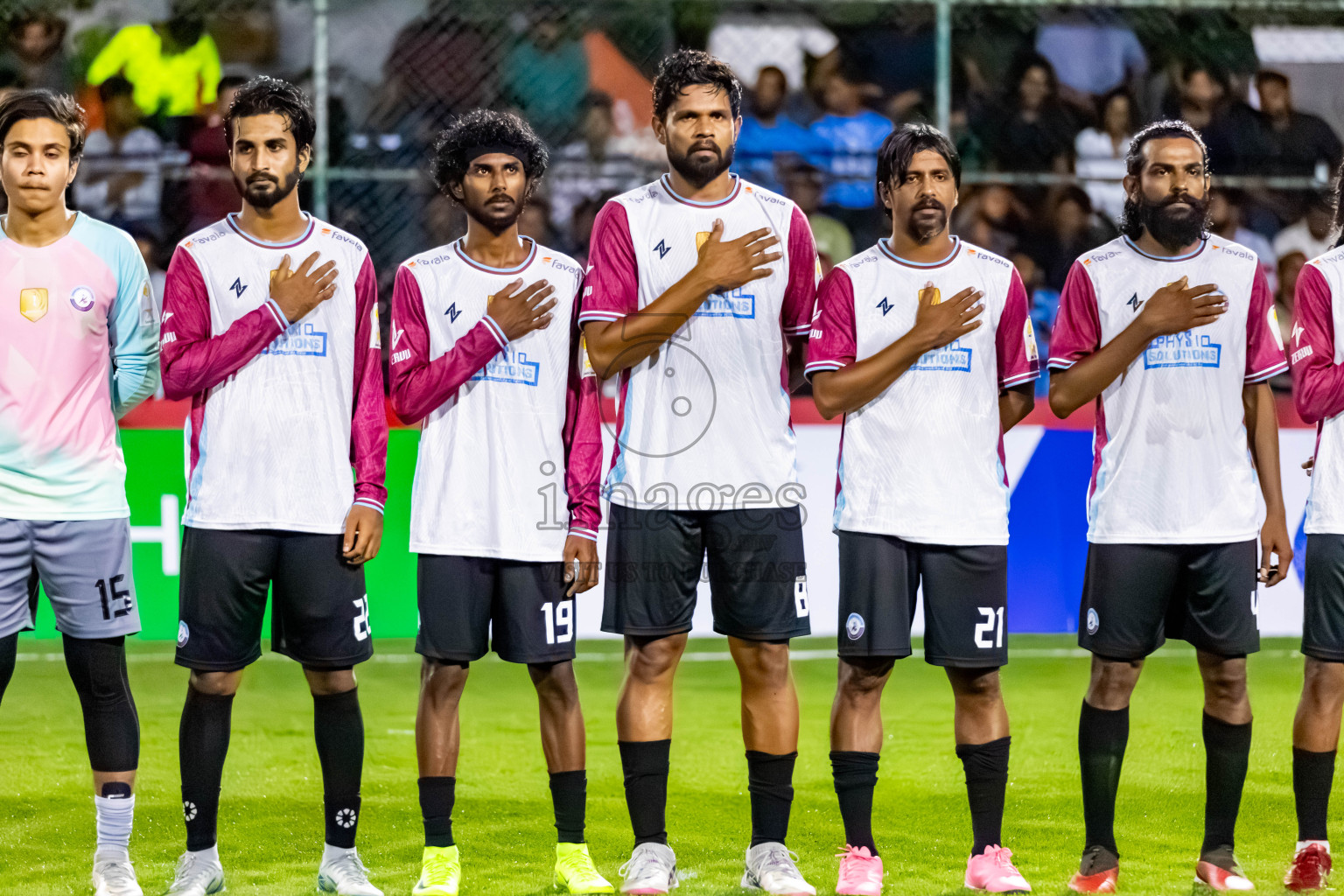 Kulhivaru Vuzaara Club vs Club Wamco in Day 1 of Kings Cup of Club Maldives Cup 2025 held in Rehendi Futsal Ground, Hulhumale', Maldives on Saturday, 30th August 2025. Photos: Yasna Ahmed / images.mv