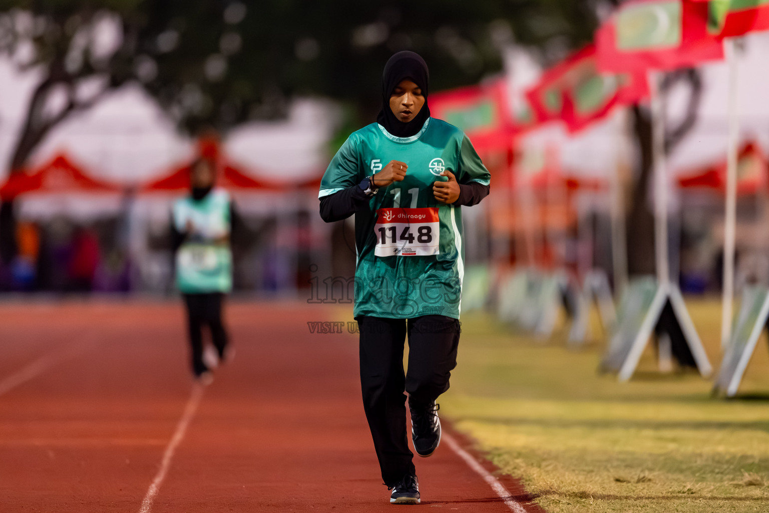 Day 4 of Inter-school Athletics Championship 2025 held in Ekuveni Synthetic Track, Male', Maldives on Thursday, 09th October 2025. Photos by: Nausham Waheed / Images.mv