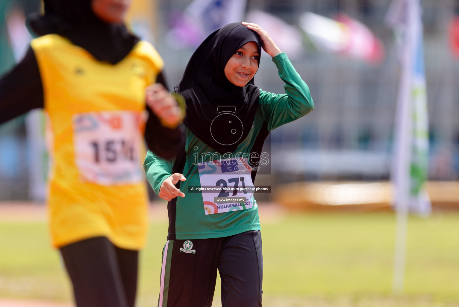 Day two of Inter School Athletics Championship 2023 was held at Hulhumale' Running Track at Hulhumale', Maldives on Sunday, 15th May 2023. Photos: Shuu/ Images.mv