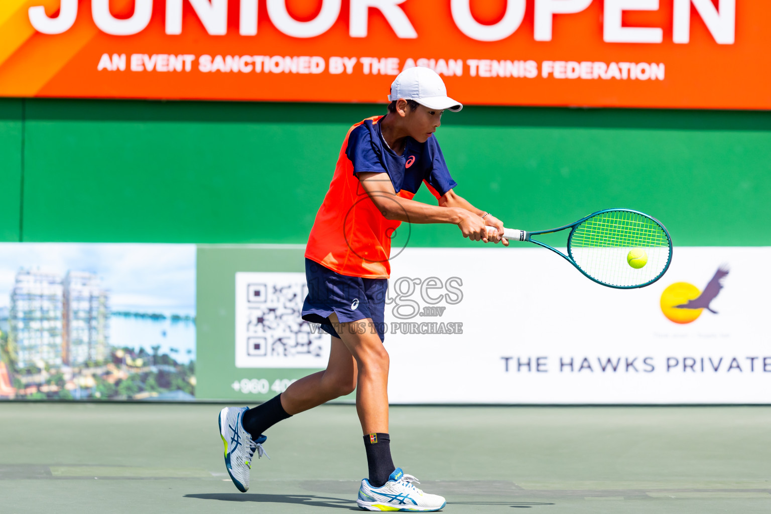 Day 4 of ATF Maldives Junior Open Tennis was held in Male' Tennis Court, Male', Maldives on Thursday, 12th December 2024. Photos: Nausham Waheed/ images.mv