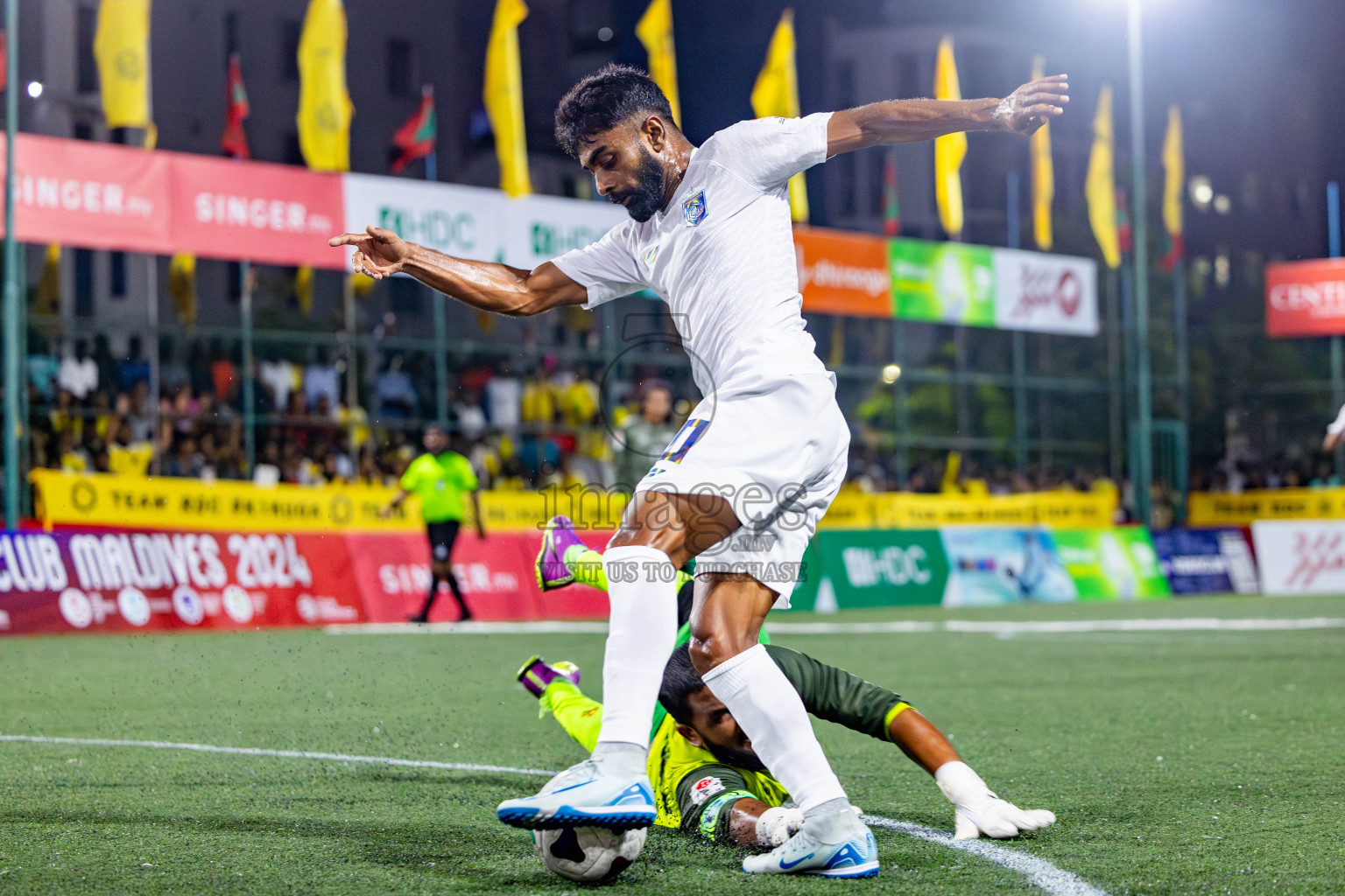 RRC vs Fahi FC in Club Maldives Cup 2024 held in Rehendi Futsal Ground, Hulhumale', Maldives on Thursday, 3rd October 2024. Photos: Nausham Waheed / images.mv