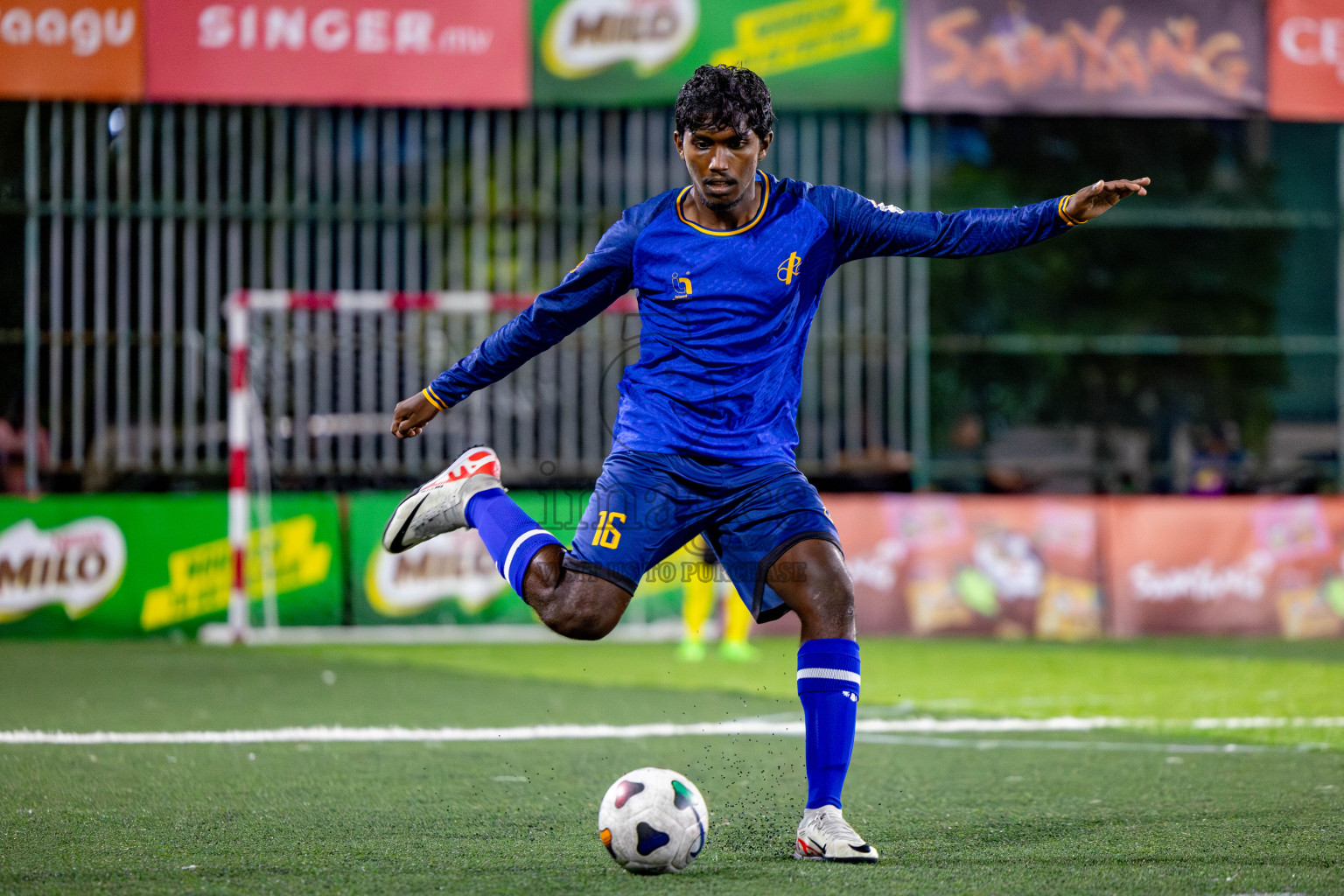 Customs rc vs Club Immigration in Club Maldives Cup 2024 held in Rehendi Futsal Ground, Hulhumale', Maldives on Wednesday, 2nd October 2024. Photos: Nausham Waheed / images.mv