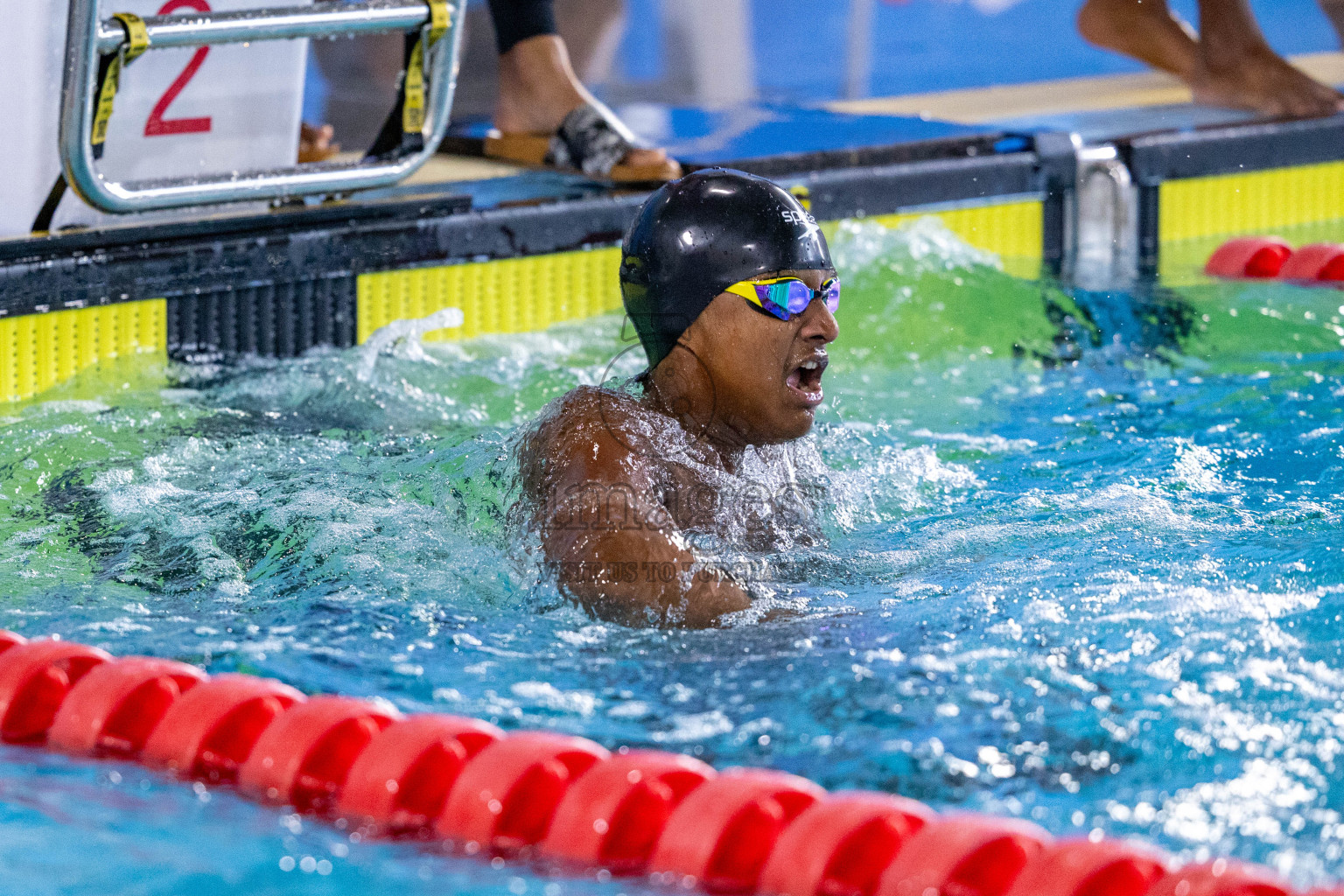 Day 4 of 20th Inter-school Swimming Competition 2024 held in Hulhumale', Maldives on Tuesday, 15th October 2024. Photos: Ismail Thoriq / images.mv