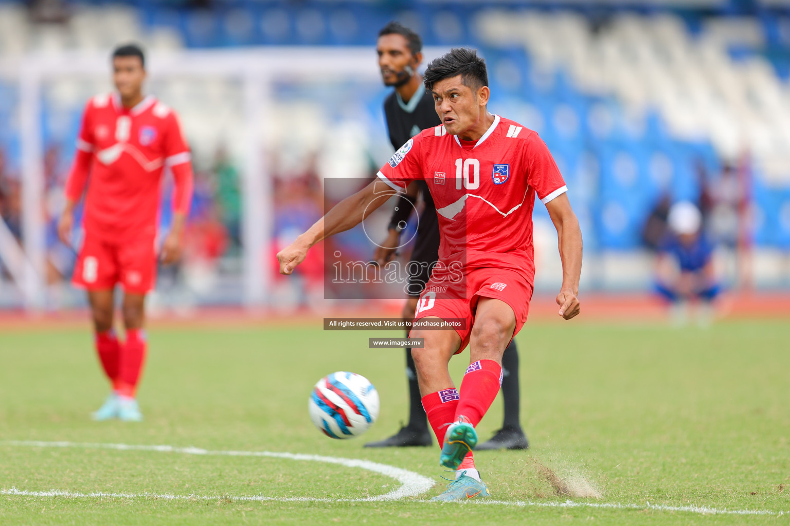 Nepal vs Pakistan in SAFF Championship 2023 held in Sree Kanteerava Stadium, Bengaluru, India, on Tuesday, 27th June 2023. Photos: Nausham Waheed, Hassan Simah / images.mv