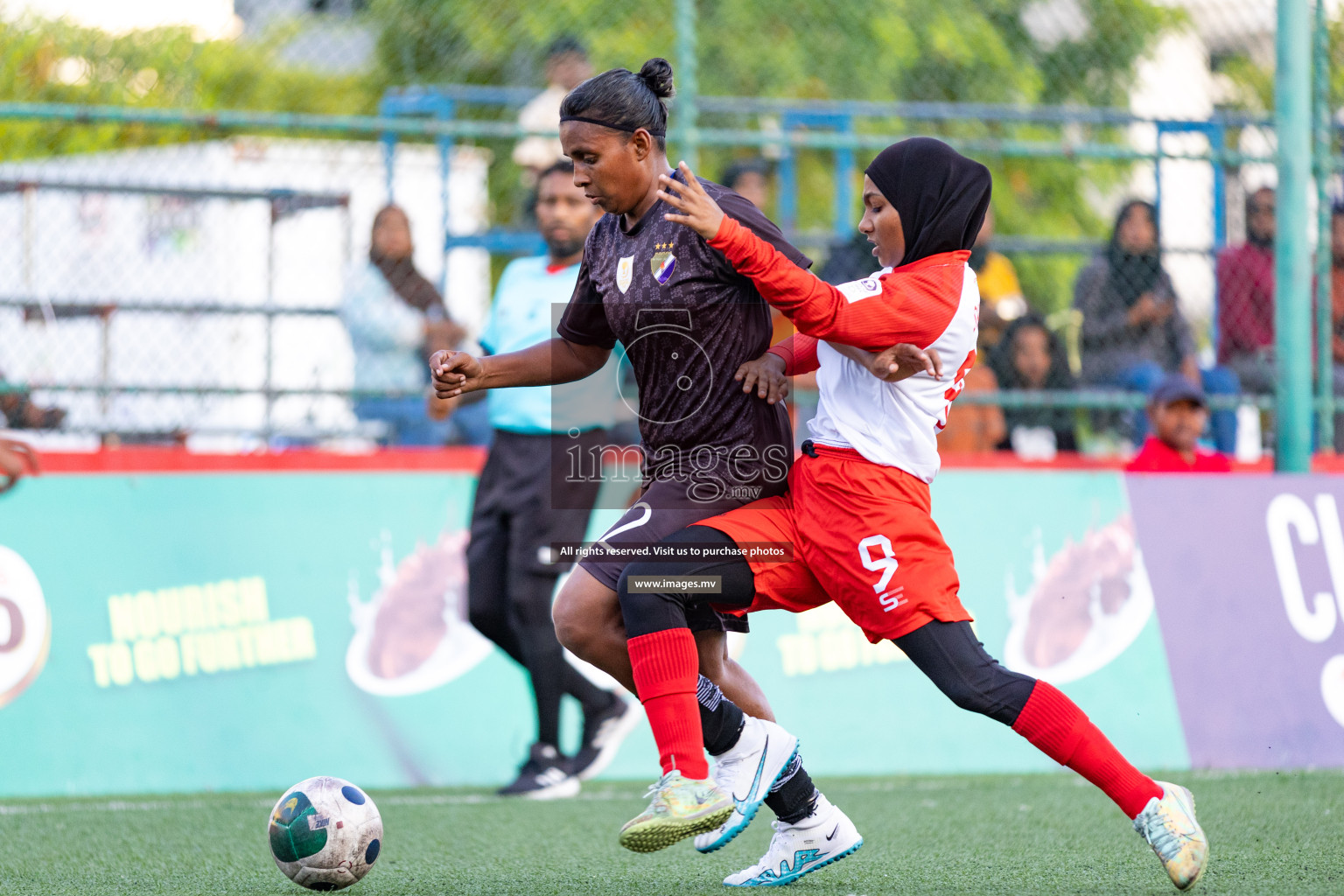 DSC vs Fenaka in Eighteen Thirty 2023 held in Hulhumale, Maldives, on Monday, 14th August 2023. Photos: Nausham Waheed / images.mv