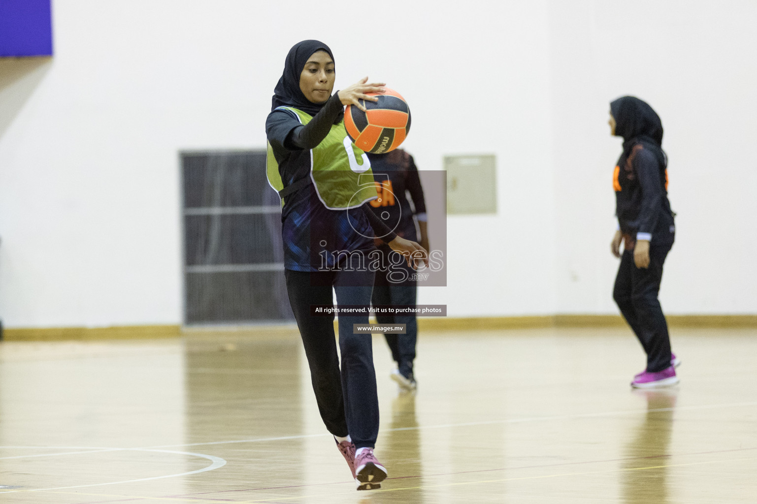 Club Matrix vs Youth United Sports Club in the Milo National Netball Tournament 2022 on 19 July 2022, held in Social Center, Male', Maldives. Photographer: Shuu / Images.mv