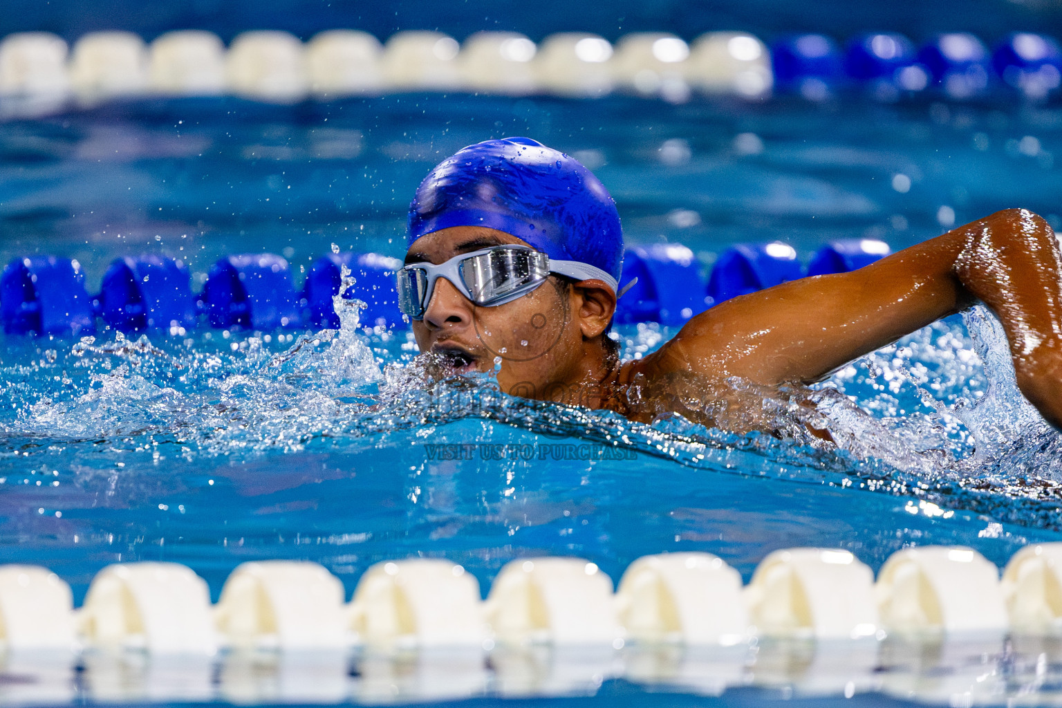 Day 2 of 20th Inter-school Swimming Competition 2024 held in Hulhumale', Maldives on Sunday, 13th October 2024. Photos: Nausham Waheed / images.mv