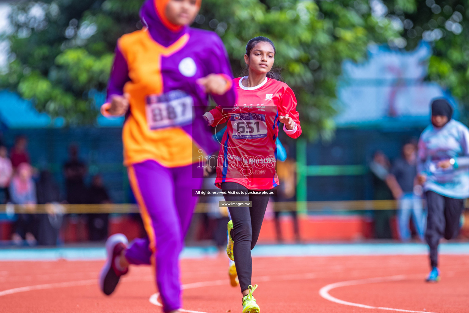 Day 2 of Inter-School Athletics Championship held in Male', Maldives on 24th May 2022. Photos by: Nausham Waheed / images.mv