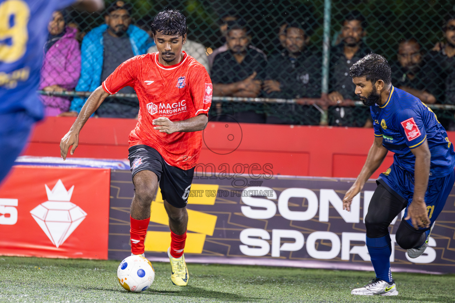 HA Hoarafushi vs HA Maarandhoo in Day 9 of Golden Futsal Challenge 2025 was held on Monday, 13th January 2025, in Hulhumale', Maldives
Photos: Ismail Thoriq / images.mv