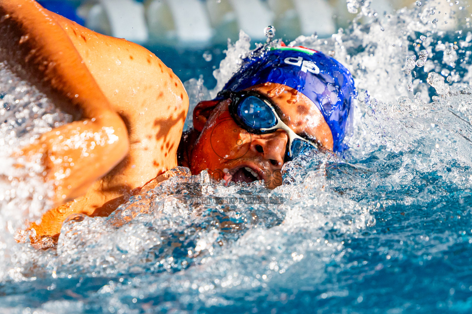 Day 1 of National Swimming Competition 2024 held in Hulhumale', Maldives on Friday, 13th December 2024. Photos: Nausham Waheed / images.mv