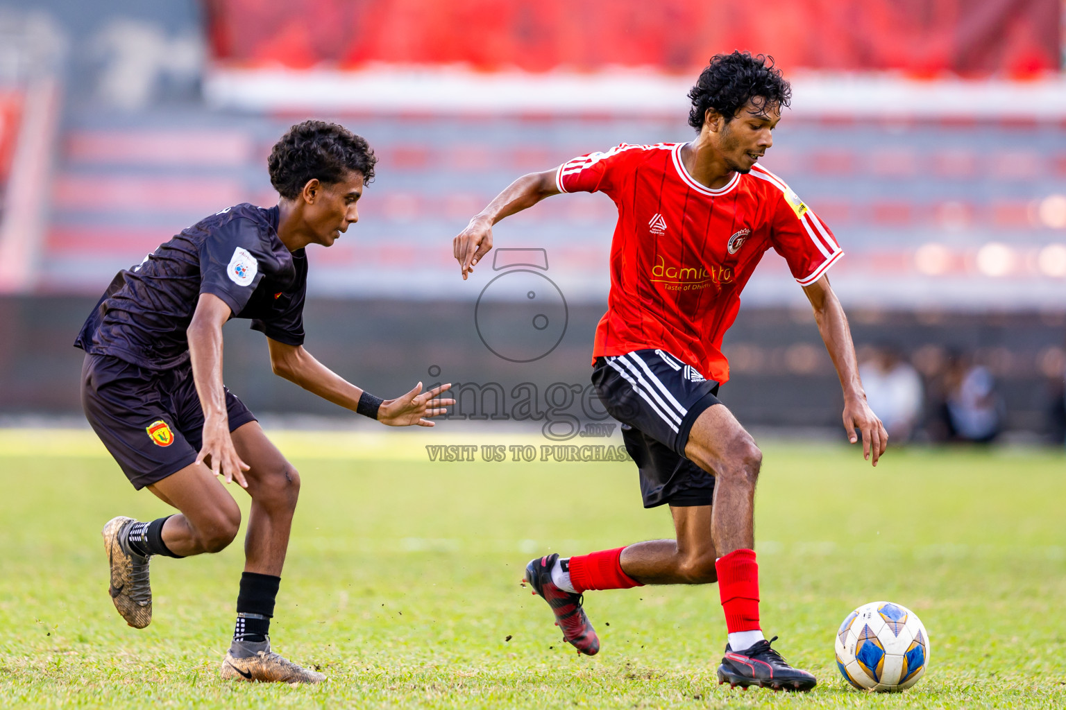 United Victory vs TC Sports Club in Dhivehi Premier League 2025/26 held in National Football Stadium, Male', Maldives on Tuesday, 30th September 2025. Photos: Nausham Waheed / Images.mv