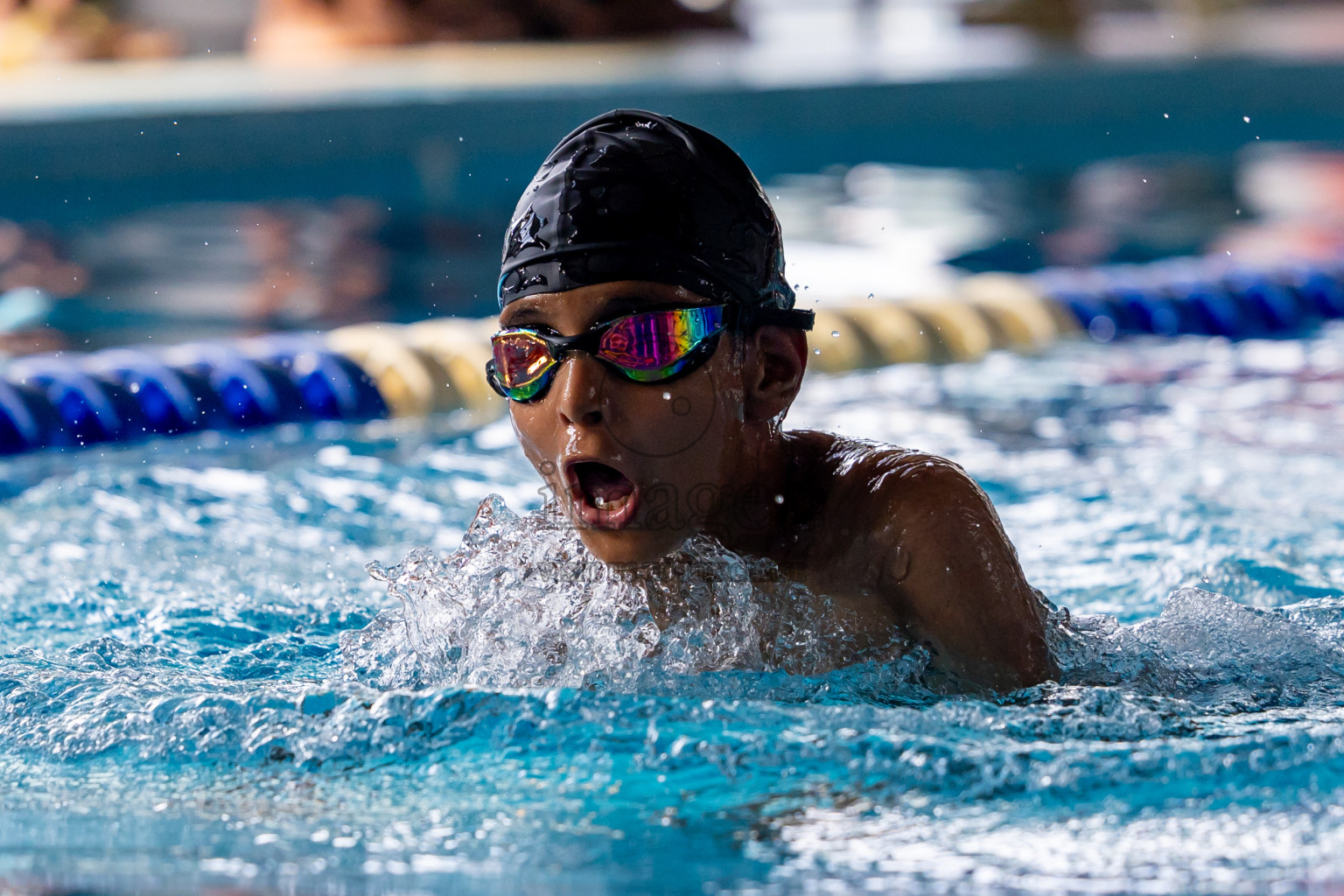 Day 4 of BML 5th National Swimming Kids Festival 2024 held in Hulhumale', Maldives on Thursday, 21st November 2024. Photos: Nausham Waheed / images.mv