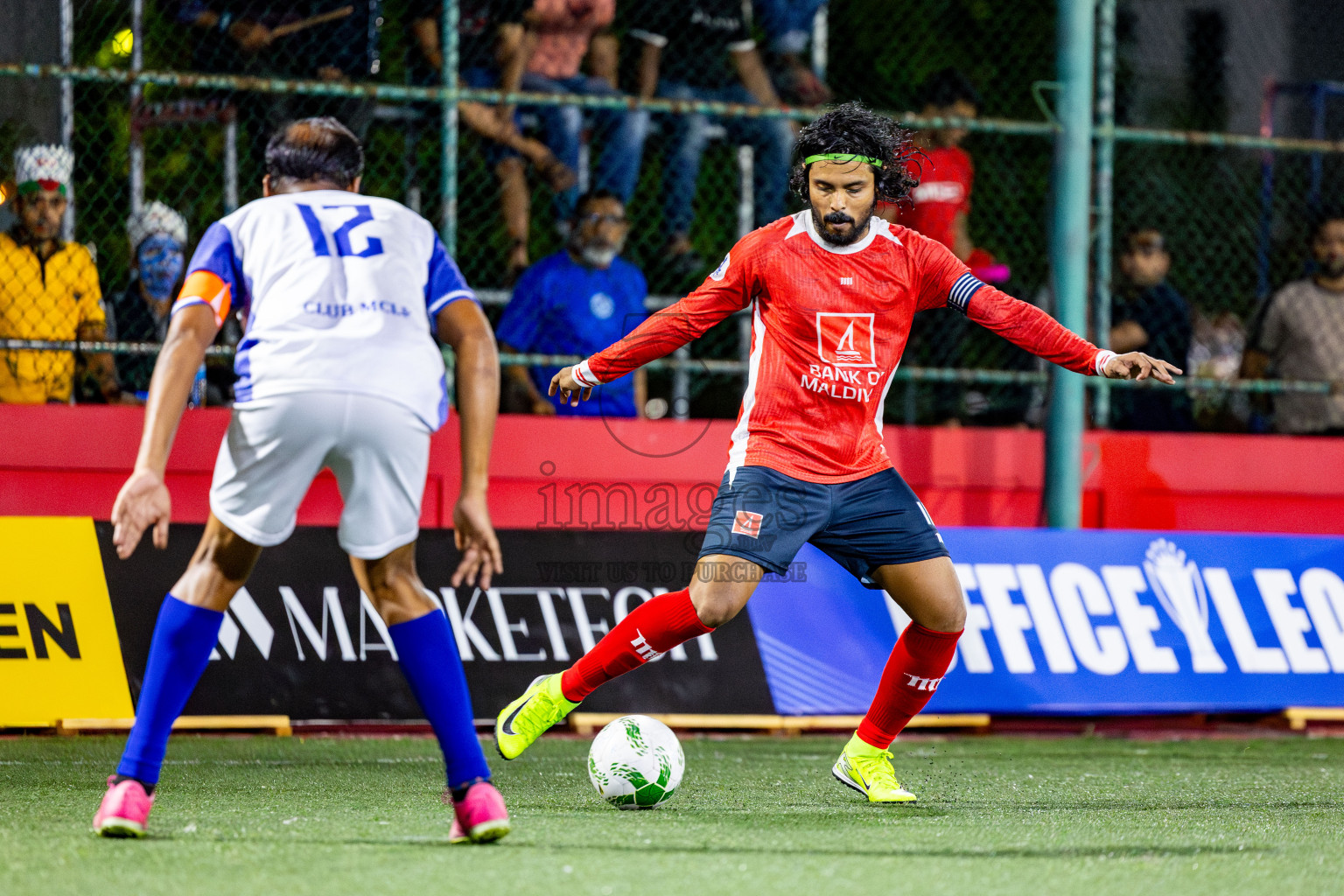 BML vs MCLP in Day 14 of Office League 2025 was held on Tuesday, 29th April 2025 in Hulhumale', Maldives. Photos: Nausham Waheed / images.mv