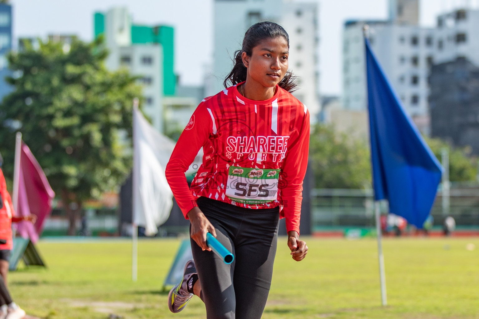 Day 4 of MILO Athletics Association Championship was held on Friday, 8th March 2024 in Male', Maldives. Photos: Hasna Hussain