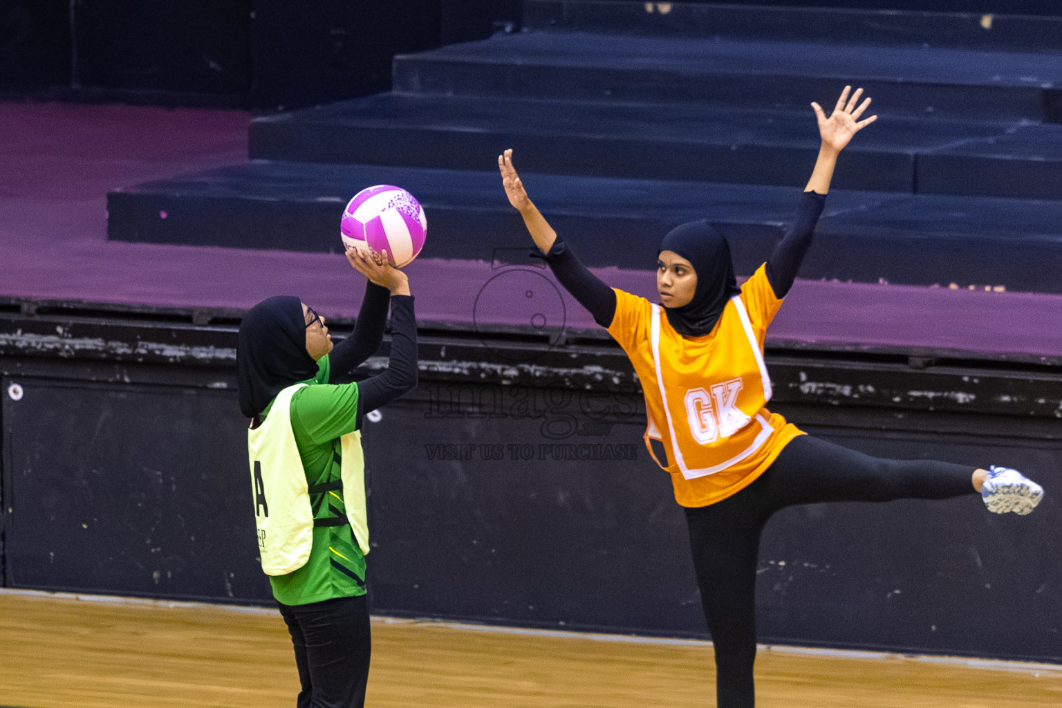 C. Green Streets vs Youth United SC A in Day 3 of 24th Milo Netball Association Championship held in Social Center at Male', Maldives on Wednesday, 3rd September 2025. Photos: Mohamed MahfoozMoosa / images.mv