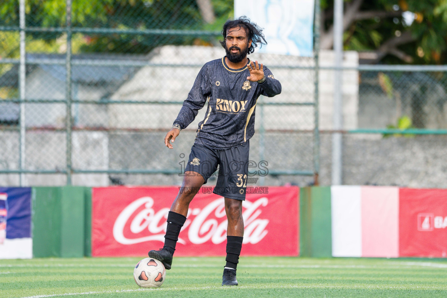 Outreef SC VS Lecrose SC in Day 3 - Fonadhoo Youth Futsal Challenge 2025 held in Fonadhoo Futsal Stadium, L. Fonadhoo, Maldives on Tuesday, 28th October 2025 Photos: Arif Rasheed / images.mv
