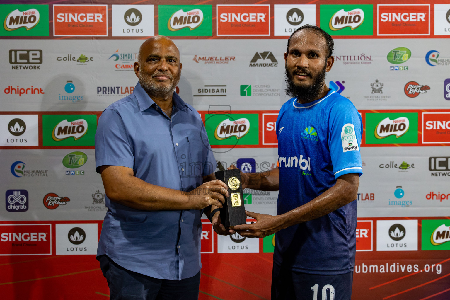 Finance Recreation Club vs Hiyaa Club in Club Maldives Classic 2024 held in Rehendi Futsal Ground, Hulhumale', Maldives on Thursday, 5th September 2024. 
Photos: Hassan Simah / images.mv