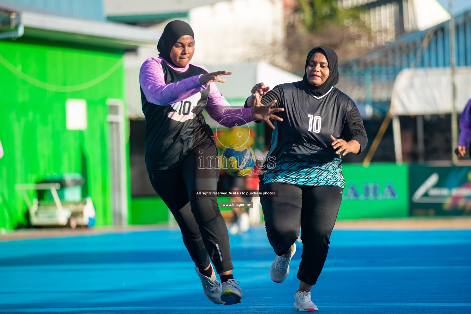 Day 3 of 6th MILO Handball Maldives Championship 2023, held in Handball ground, Male', Maldives on Friday, 22nd May 2023 Photos: Nausham Waheed/ Images.mv