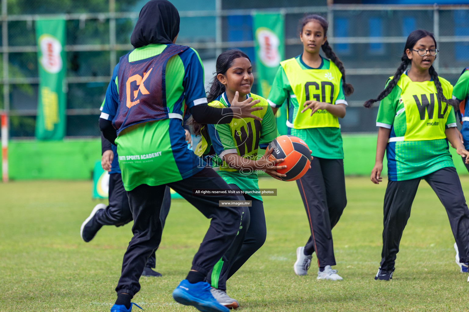 Day1 of Milo Fiontti Festival Netball 2023 was held in Male', Maldives on 12th May 2023. Photos: Nausham Waheed / images.mv