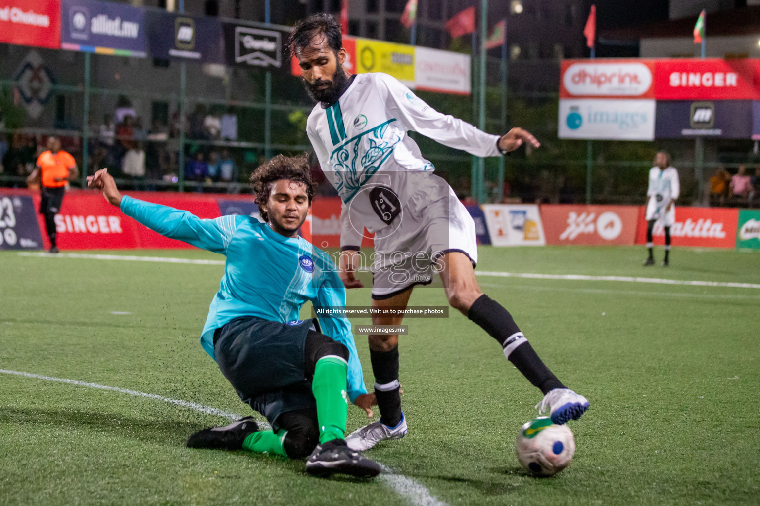 Fehi Fahi Club vs Umraani Club in Club Maldives Cup Classic 2023 held in Hulhumale, Maldives, on Thursday, 03rd August 2023 
Photos: Hassan Simah / images.mv