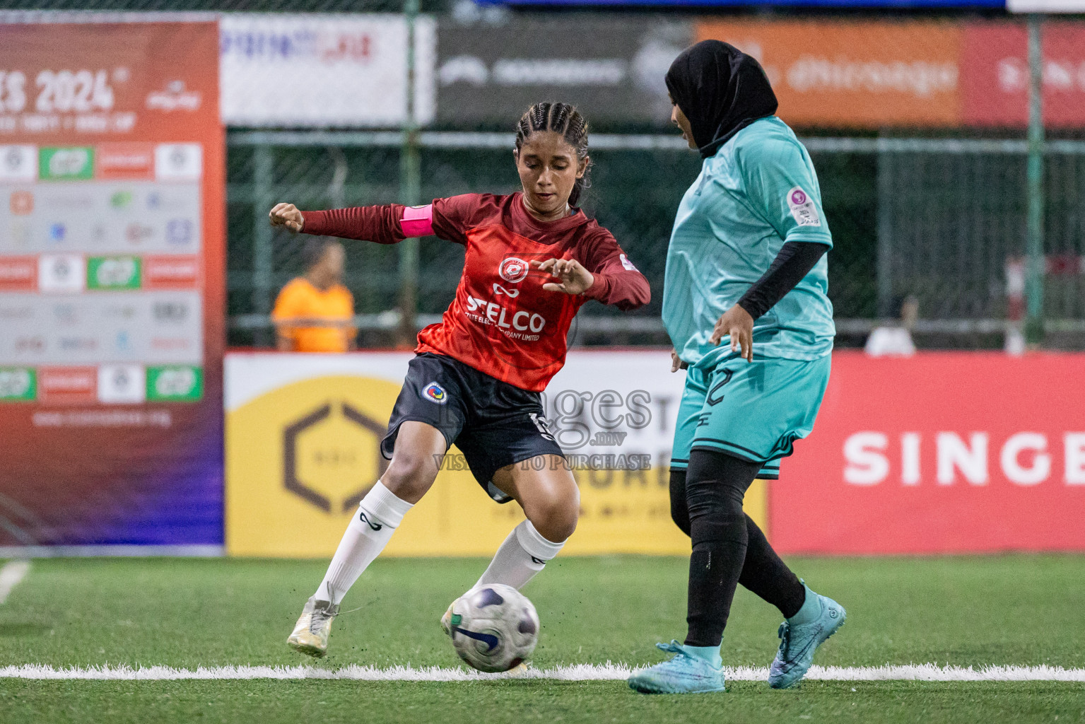 Youth RC vs STELCO Club in Eighteen Thirty 2024 held in Rehendi Futsal Ground, Hulhumale', Maldives on Wednesday, 11th September 2024.
Photos: Suaadhu Abdul Sattar / images.mv