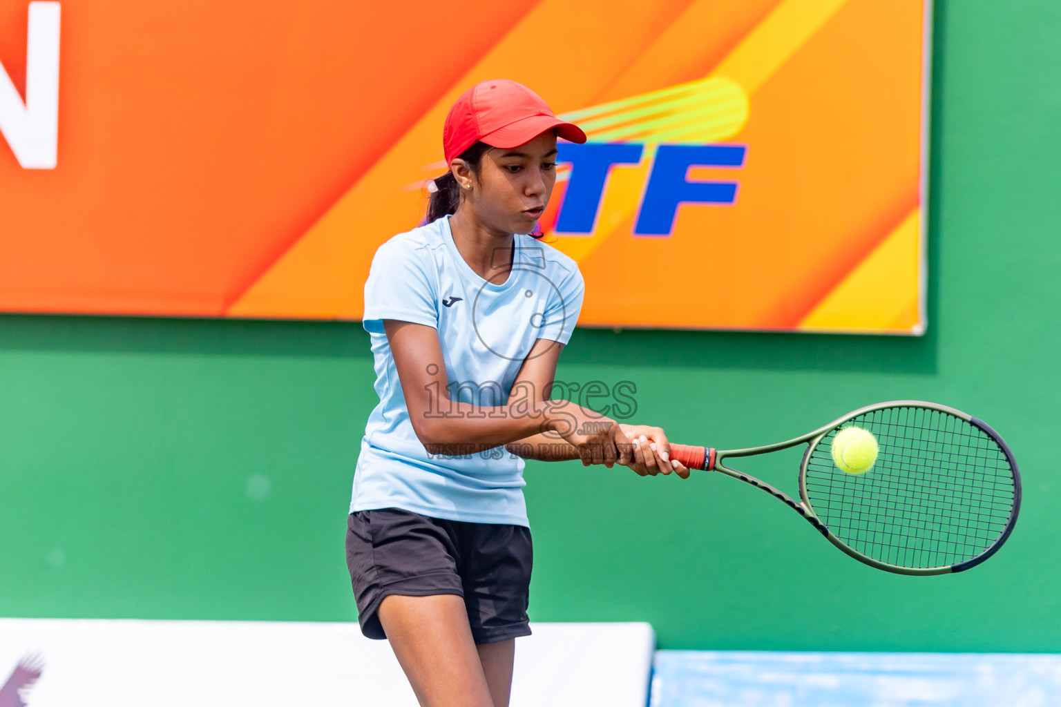 Day 7 of ATF Maldives Junior Open Tennis was held in Male' Tennis Court, Male', Maldives on Wednesday, 18th December 2024. Photos: Nausham Waheed/ images.mv