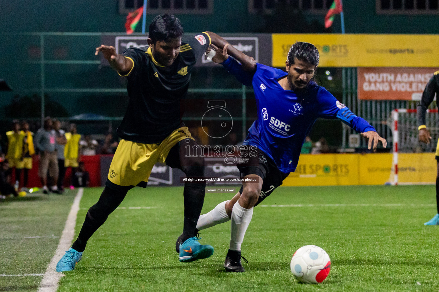 Trade Club vs Club AVSEC in Club Maldives Cup 2022 was held in Hulhumale', Maldives on Tuesday, 18th October 2022. Photos: Mohamed Mahfooz Moosa/ images.mv