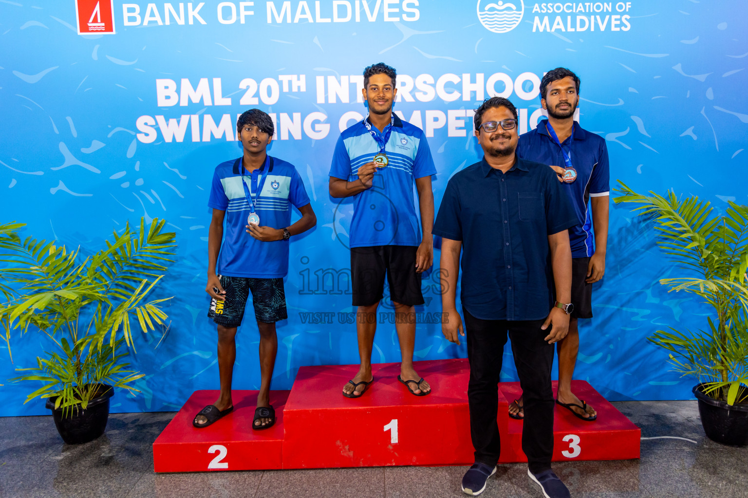 Day 5 of 20th Inter-school Swimming Competition 2024 held in Hulhumale', Maldives on Wednesday, 16th October 2024. Photos: Nausham Waheed / images.mv