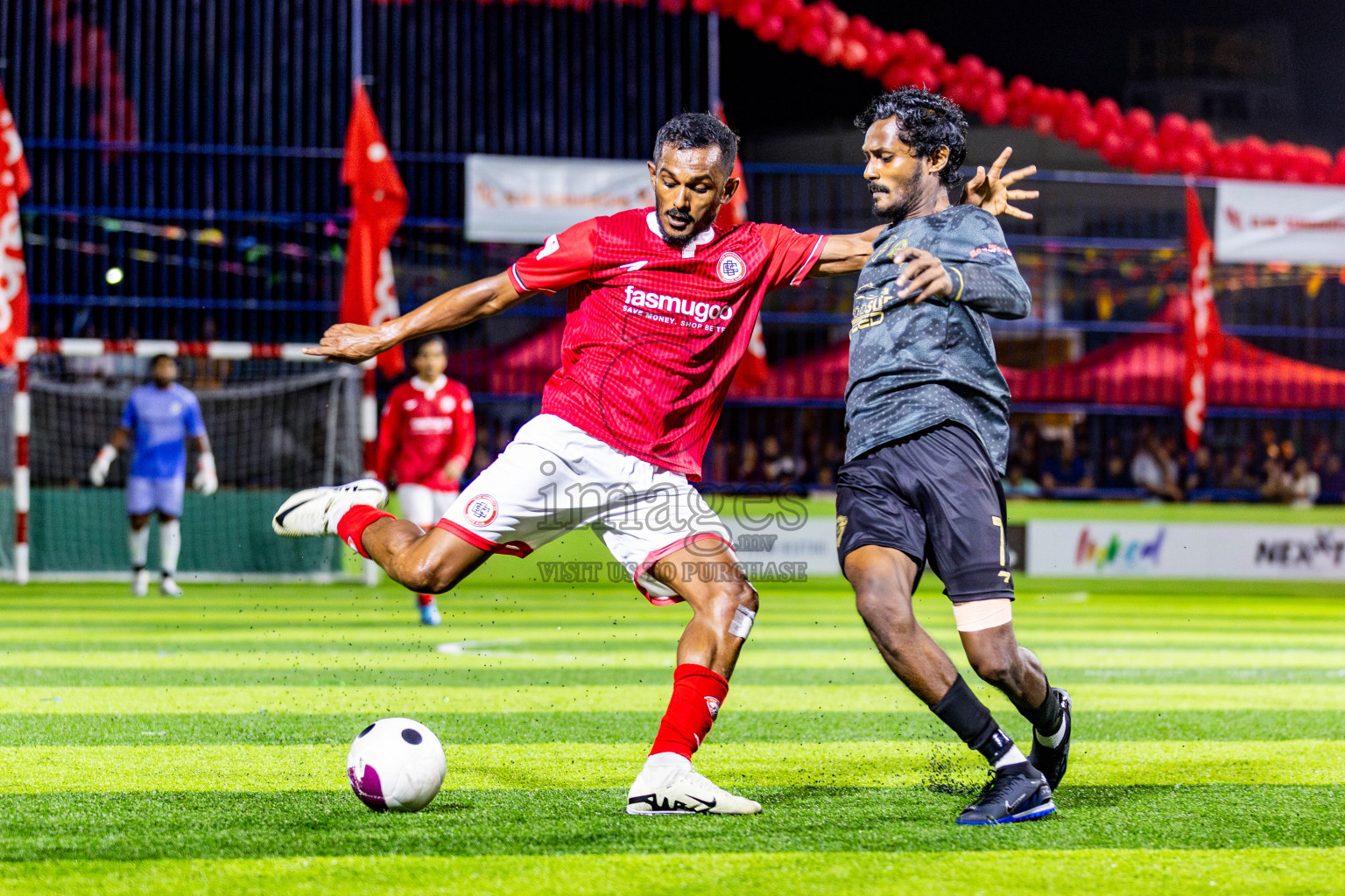 CC Sports Club vs Afro SC in the final of Eydhafushi Futsal Cup 2024 was held on Wednesday , 17th April 2024, in B Eydhafushi, Maldives Photos: Nausham Waheed / images.mv