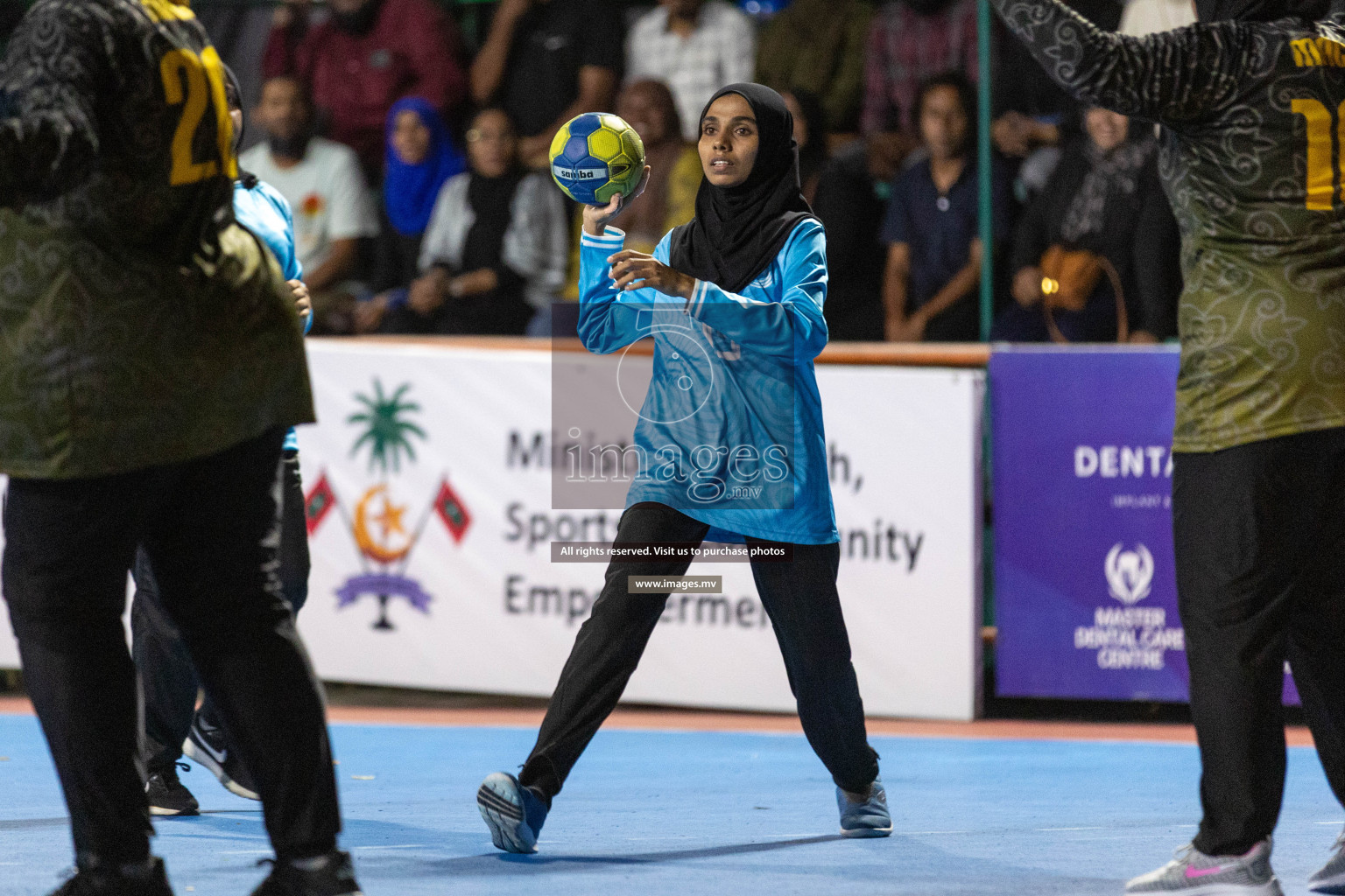 Day 5 of 7th Inter-Office/Company Handball Tournament 2023, held in Handball ground, Male', Maldives on Tuesday, 19th September 2023 Photos: Nausham Waheed/ Images.mv