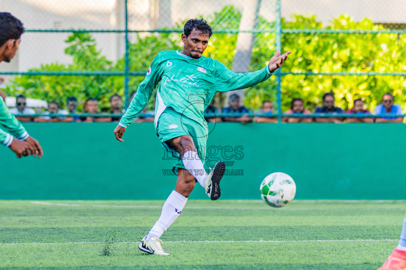 Fihalhohi vs Velassaru in Resort League 2025 (South Male Zone) day 9 was held on Monday, 6th October 2025 in Crossroads's Maldives, Photos: Areef Adam / images.mv