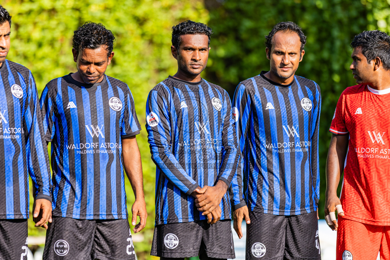Conrad Maldives vs Waldorf Astoria in Semi Final of Resort Super League 2025 was held on Monday, 3rd November 2025 in Jumeirah Olhaheli Island Maldives, Photos: Areef Adam / images.mv