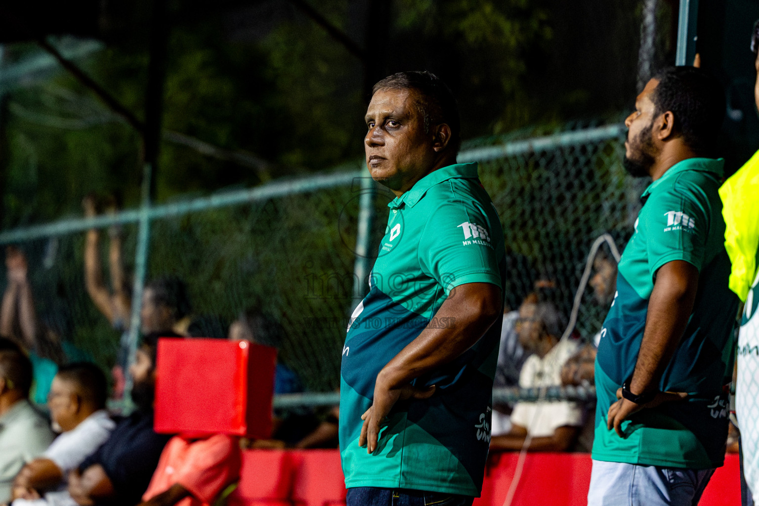 Dharumavantha vs Customs RC in Day 13 of Office League 2025 was held on Monday, 28th April 2025 in Hulhumale', Maldives. Photos: Nausham Waheed / images.mv