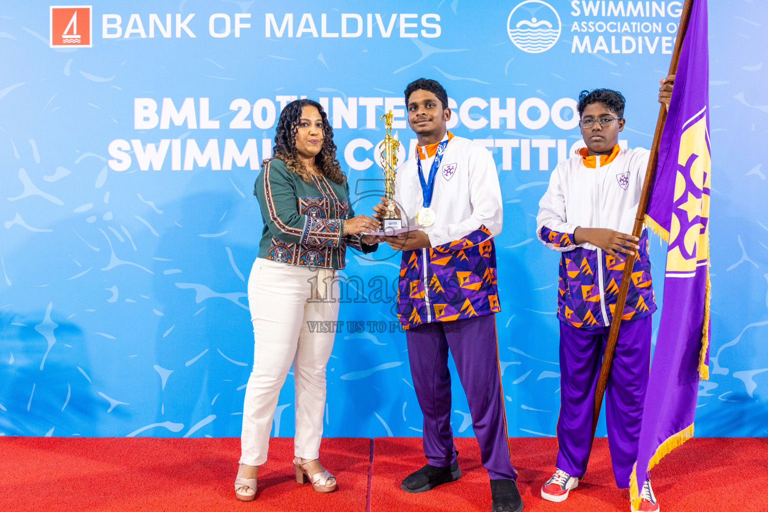 Closing ceremony of BML 20th Inter-School Swimming Competition was held in Hulhumale' Swimming Complex on Saturday, 19th October 2024. 
Photos: Ismail Thoriq