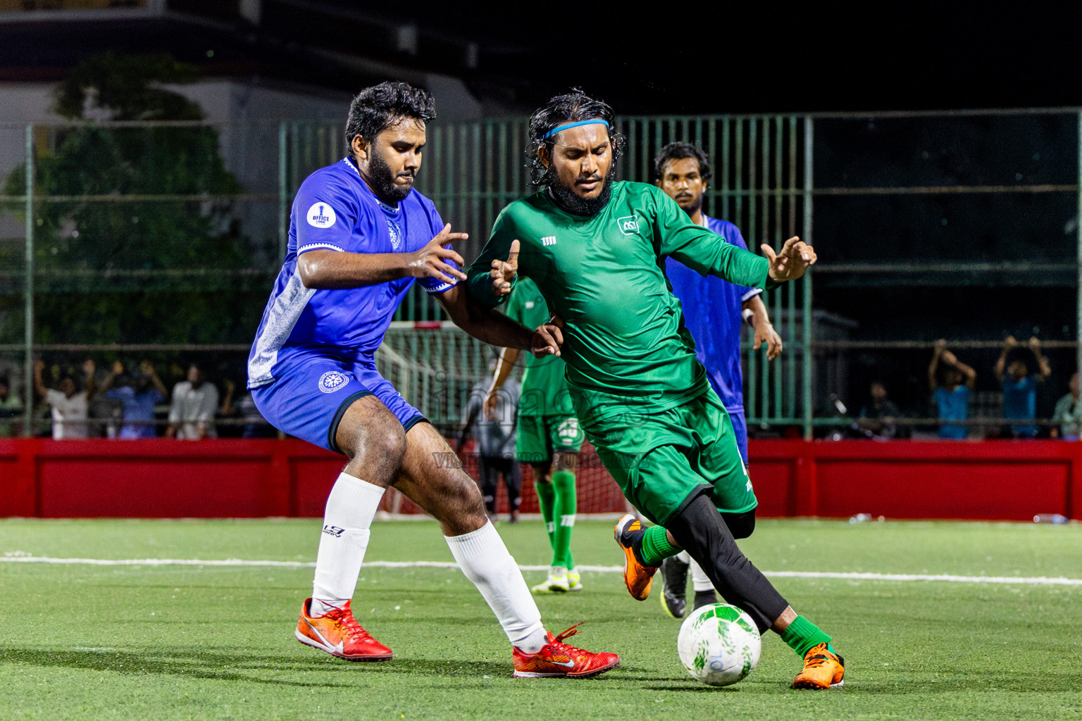 MCLP vs MIB in Day 10 of Office League 2025 was held on Friday, 25th April 2025 in Hulhumale', Maldives. Photos: Nausham Waheed / images.mv