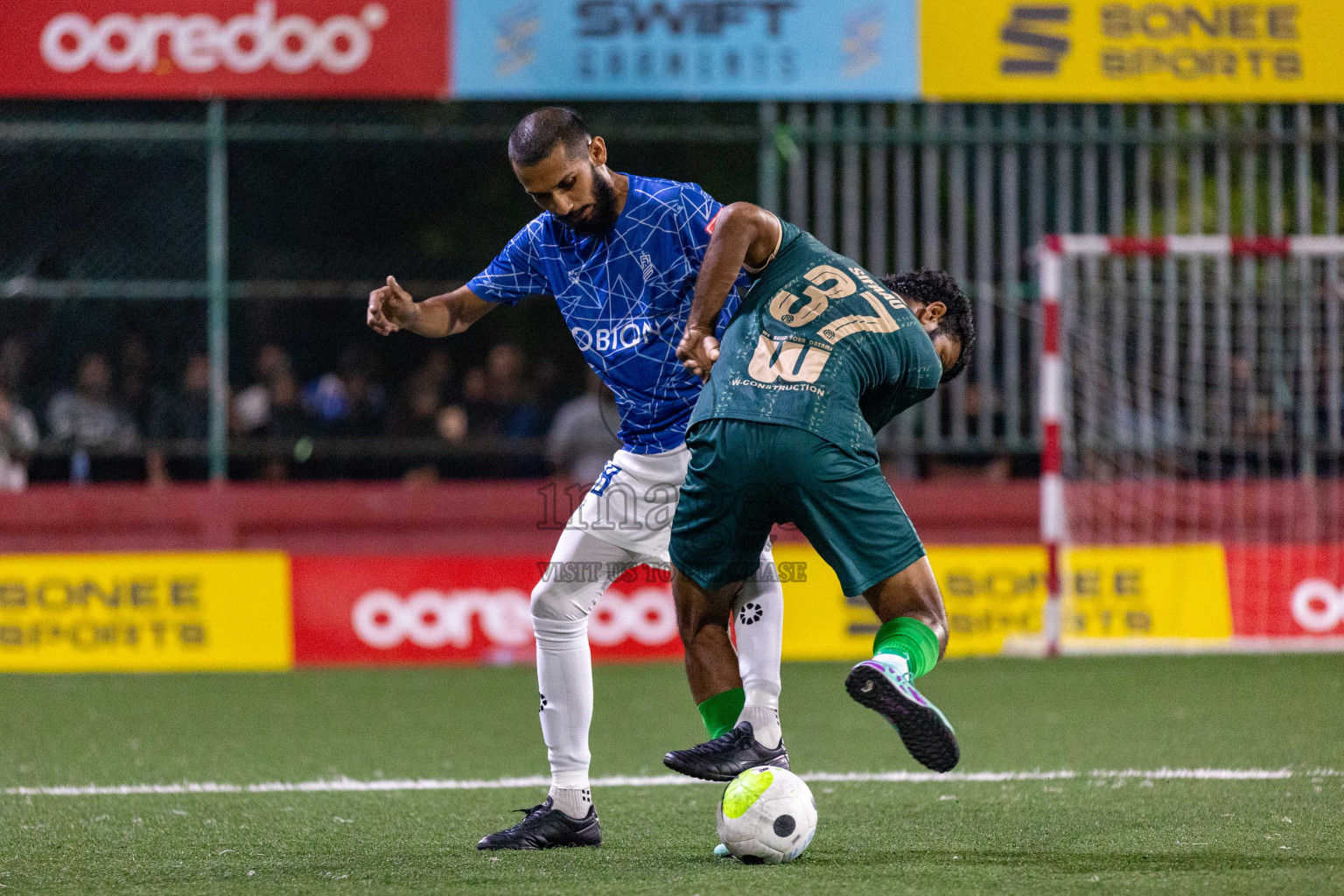 HDh Neykurendhoo vs HDh Naivaadhoo in Golden Futsal Challenge 2024 was held on Tuesday, 16th January 2024, in Hulhumale', Maldives
Photos: Ismail Thoriq / images.mv