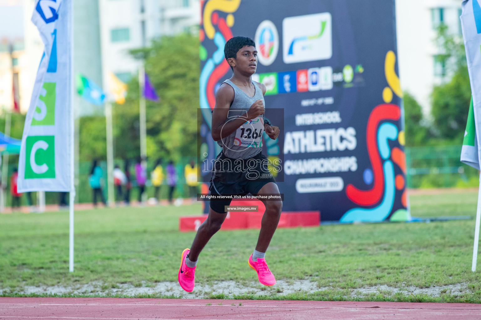 Day two of Inter School Athletics Championship 2023 was held at Hulhumale' Running Track at Hulhumale', Maldives on Sunday, 15th May 2023. Photos: Nausham Waheed / images.mv