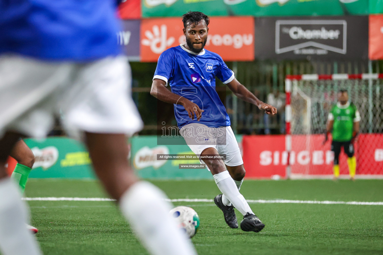 Medianet vs Crossroads Maldives in Club Maldives Cup 2023 held in Hulhumale, Maldives, on Tuesday, 18th July 2023 Photos: Nausham Waheed / images.mv