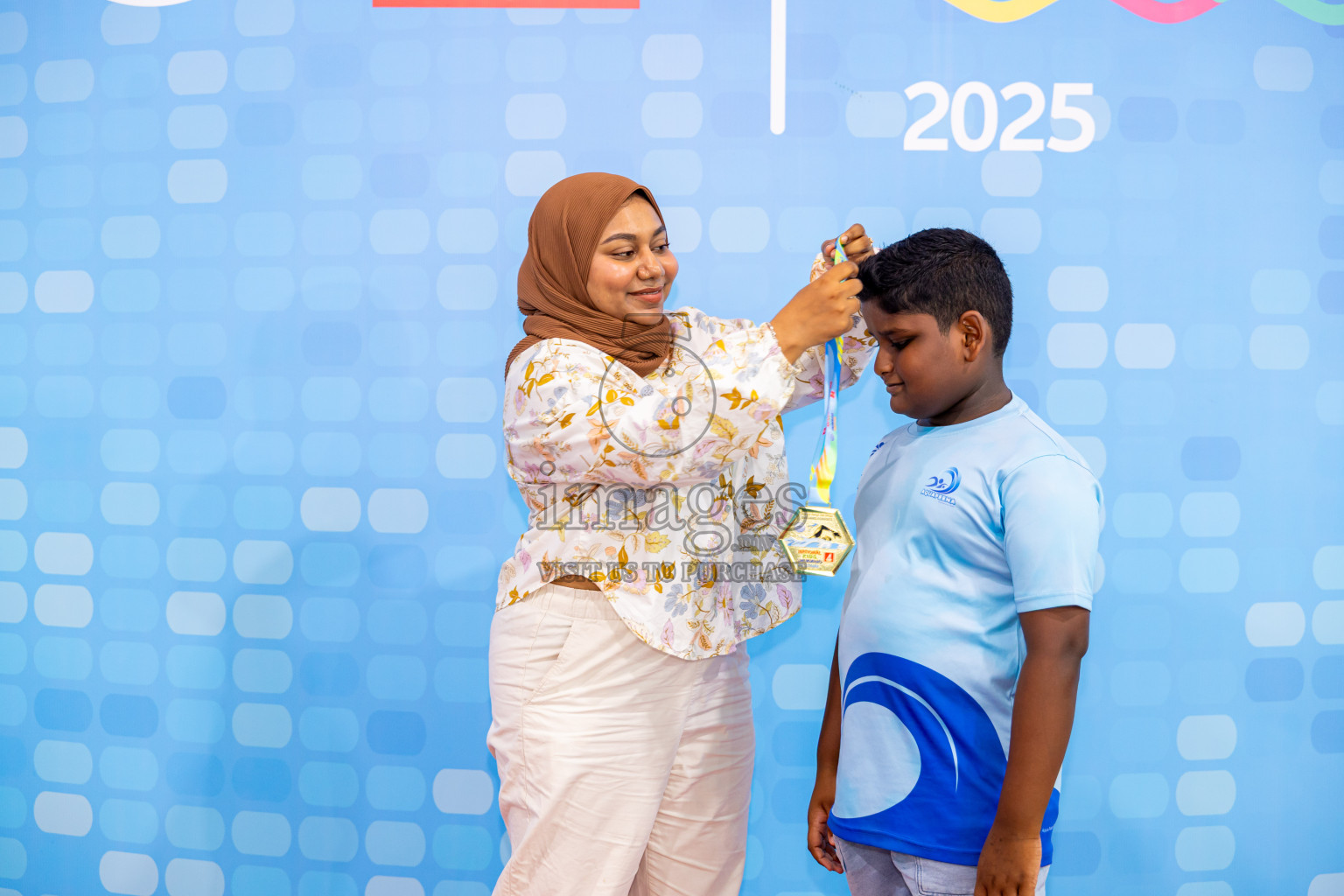 Closing Ceremony of 6th BML National Kids Swimming Kids Festival 2025 held in Hulhumale', Maldives on Saturday, 22nd November 2025. Photos: Nausham Waheed / images.mv