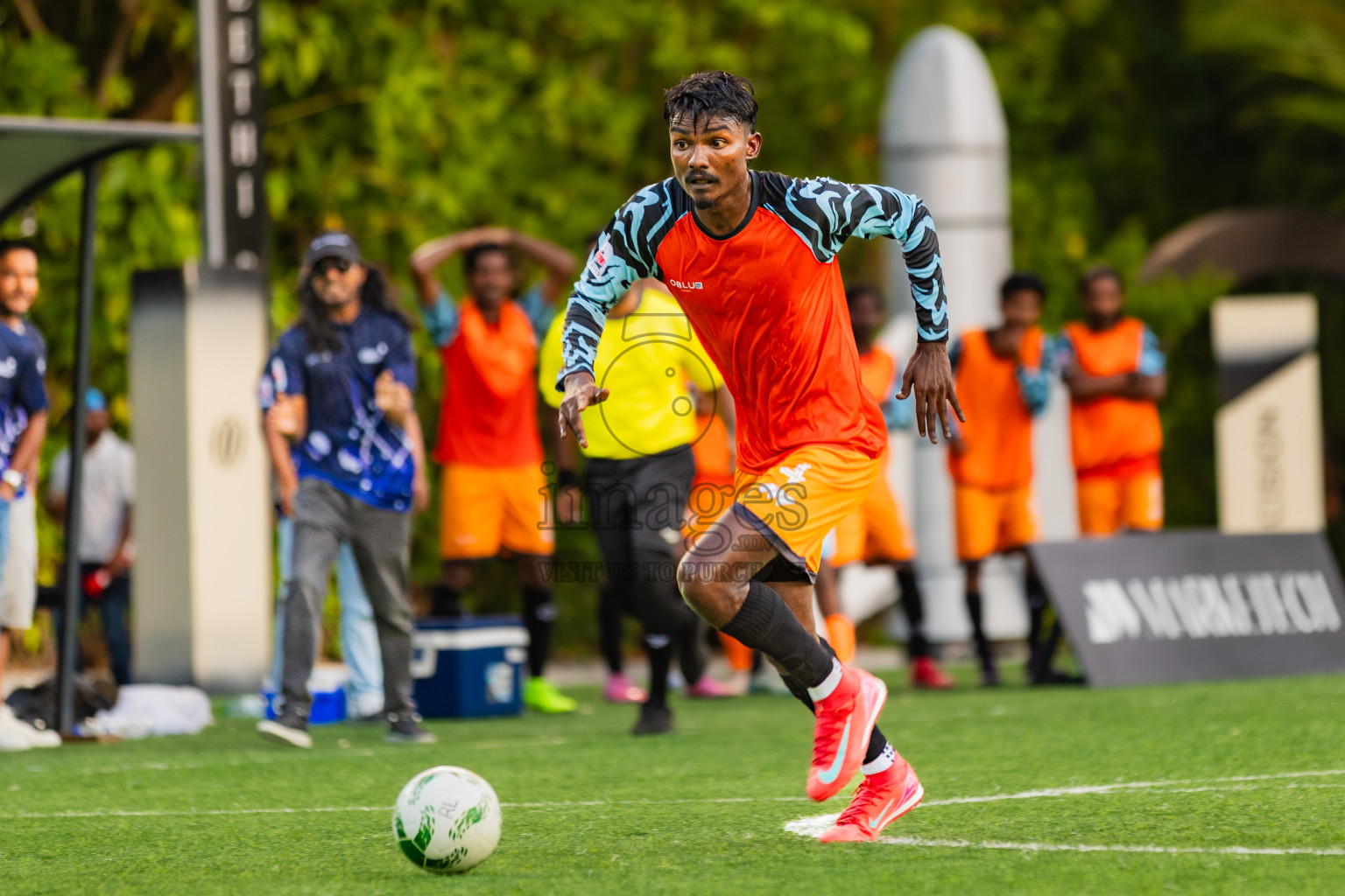 Patina vs Oblu Sangeli in Resort League 2025 (North Male Zone) day 14 was held on Tuesday, 16th September 2025 in One And Only Reethi Rah Maldives Resort, Photos: Areef Adam / images.mv