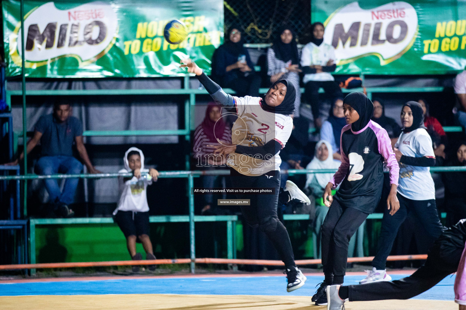 Day 5 of 6th MILO Handball Maldives Championship 2023, held in Handball ground, Male', Maldives on Friday, 24th May 2023 Photos: Shuu Abdul Sattar/ Images.mv